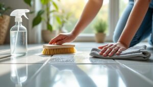 découvrez des astuces simples et naturelles pour enlever efficacement la laitance du carrelage et retrouver un sol propre et éclatant.