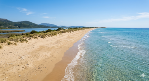 halikounas beach corfou