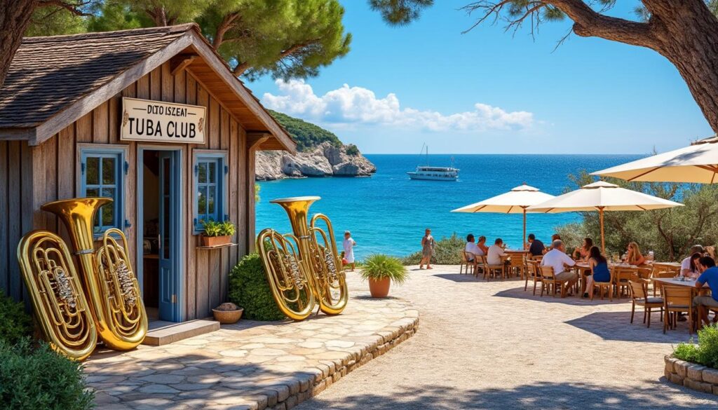 découvrez le tuba club aux goudes, marseille : un cabanon authentique et un restaurant avec vue imprenable sur la mer pour des moments inoubliables.