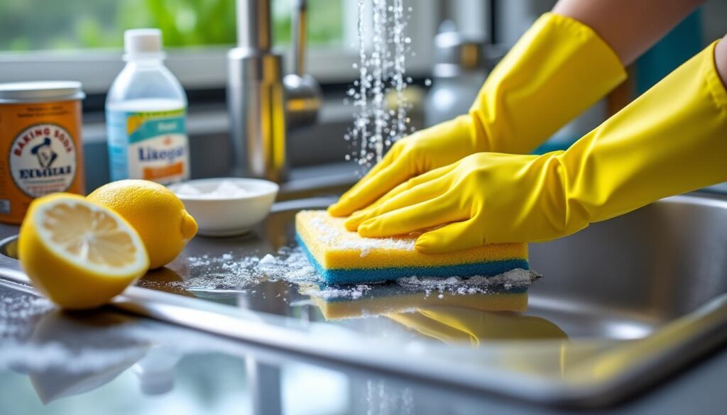 découvrez nos astuces efficaces pour nettoyer votre évier en inox et lui redonner tout son éclat. des conseils simples pour un inox brillant et sans traces.