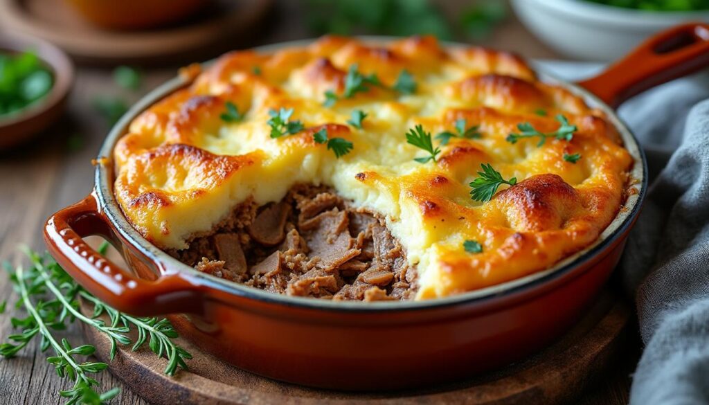 découvrez notre recette traditionnelle simple du parmentier de canard façon grand-mère, un plat savoureux et réconfortant pour toute la famille.