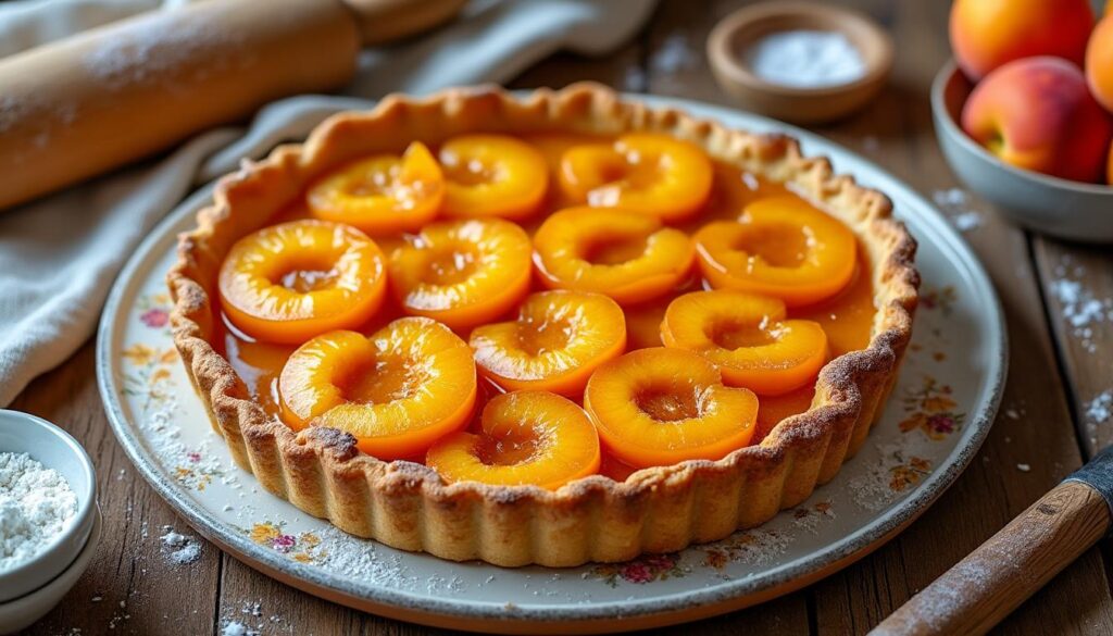 découvrez la recette traditionnelle de la tarte aux abricots façon grand-mère, facile à réaliser et délicieusement savoureuse pour régaler toute la famille.