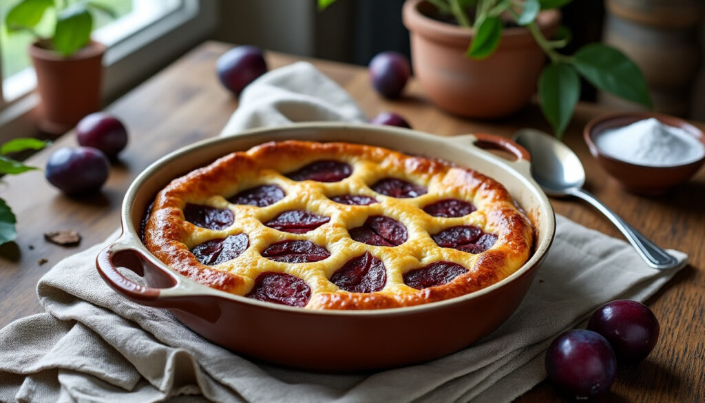 découvrez notre recette facile et rapide de clafoutis aux prunes, un dessert savoureux et fruité parfait pour toutes les occasions.
