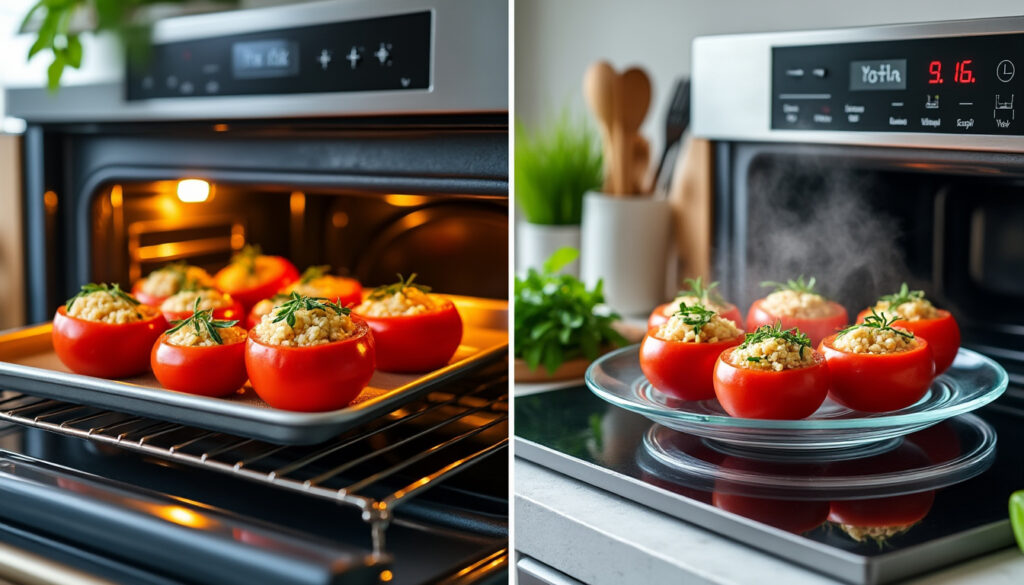 découvrez les meilleures méthodes pour réchauffer des tomates farcies, que ce soit au four ou au micro-ondes, afin de préserver toutes leurs saveurs et leur texture.