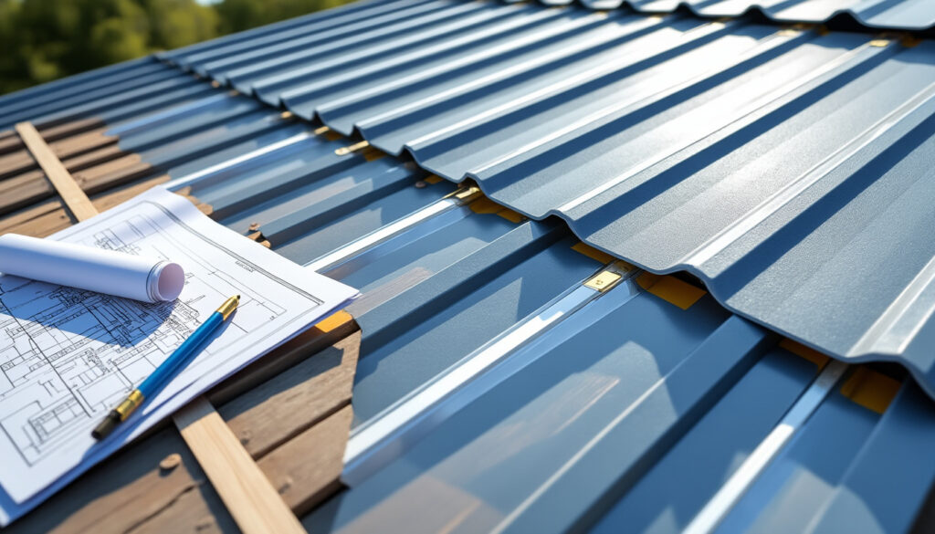 découvrez comment choisir l'espacement des chevrons pour un bac acier en fonction de la pente afin d'assurer une installation solide et durable.