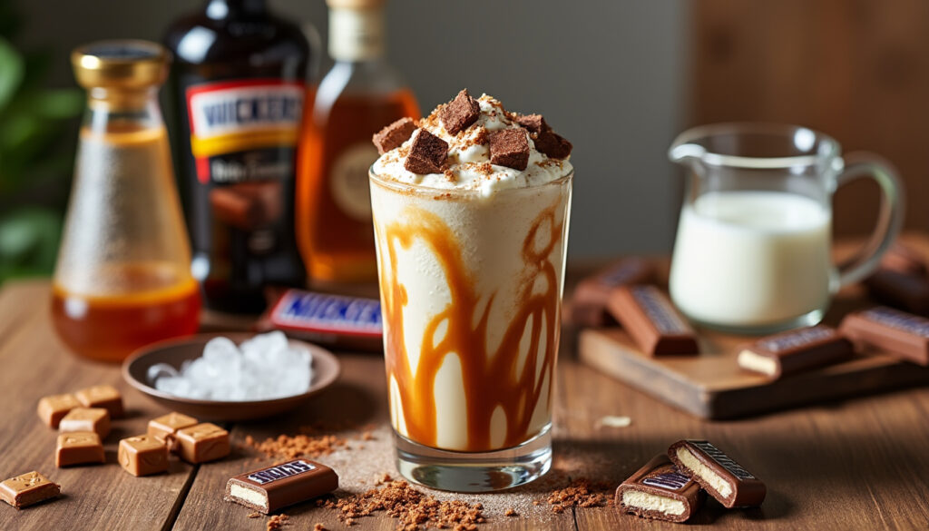 découvrez notre recette facile de cocktail bonbon snickers avec tous les ingrédients et la préparation simple pour ravir vos papilles.