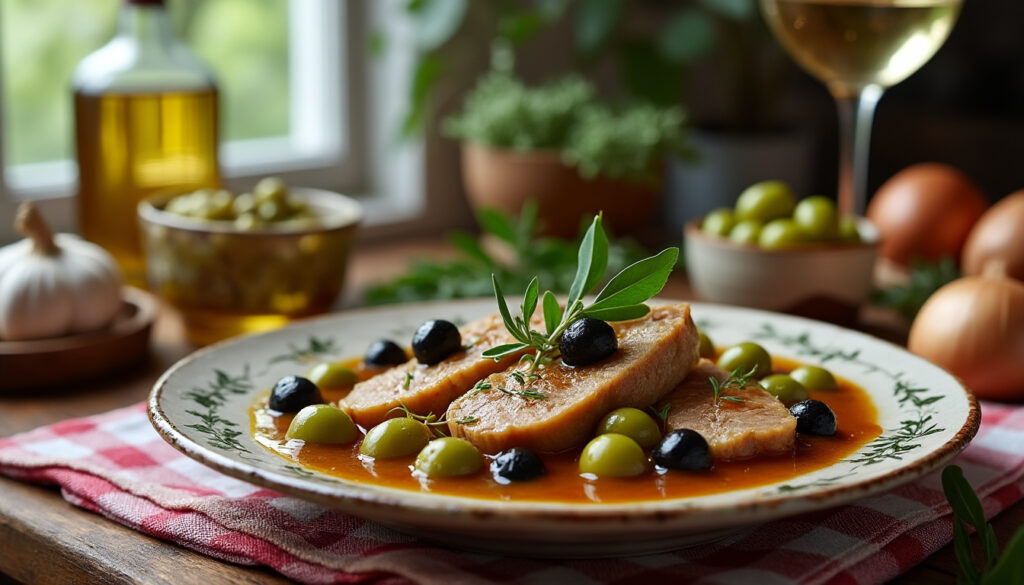 découvrez la recette traditionnelle facile du veau aux olives de ma grand-mère, un plat savoureux et authentique à préparer en toute simplicité.