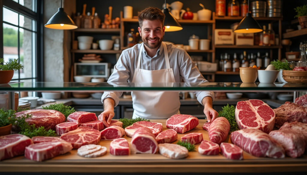découvrez la boucherie thionville, votre expert local en viande de qualité, offrant un service personnalisé et des produits frais pour toutes vos envies culinaires.