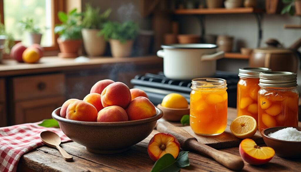 découvrez la recette traditionnelle de la confiture de pêches, simple et authentique, comme chez grand-mère. parfaite pour savourer des saveurs naturelles et gourmandes.