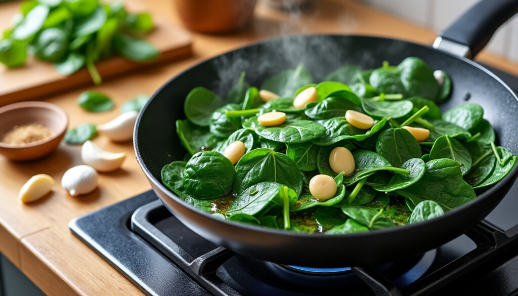 découvrez des méthodes simples et efficaces pour cuire vos épinards frais et réussir toutes vos recettes avec goût et facilité.