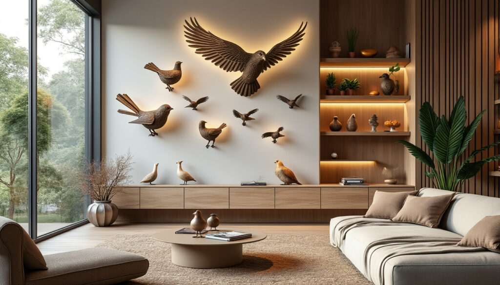 découvrez des idées originales avec des oiseaux pour décorer et embellir votre intérieur, apportant une touche naturelle et élégante à votre décoration.