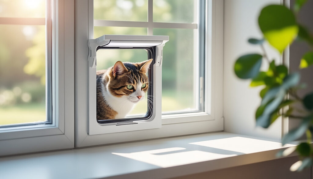 découvrez comment installer une chatière sans percer votre fenêtre pour offrir un accès facile à votre chat, sans endommager vos vitrages. solution simple et rapide.