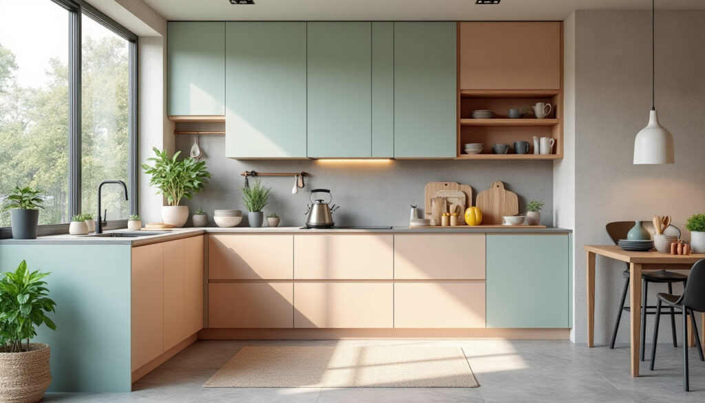 découvrez comment choisir les couleurs tendances et harmonieuses pour votre cuisine afin de créer un espace à la fois moderne et convivial.