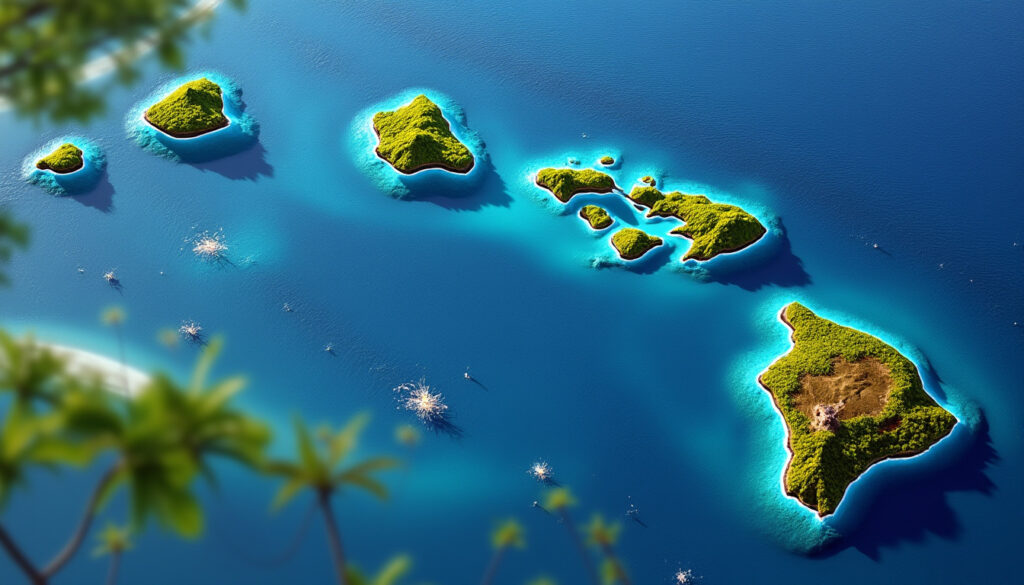 découvrez la localisation précise d'hawaï sur la carte du monde et explorez ses principales îles avec des détails complets pour mieux connaître cet archipel tropical unique.