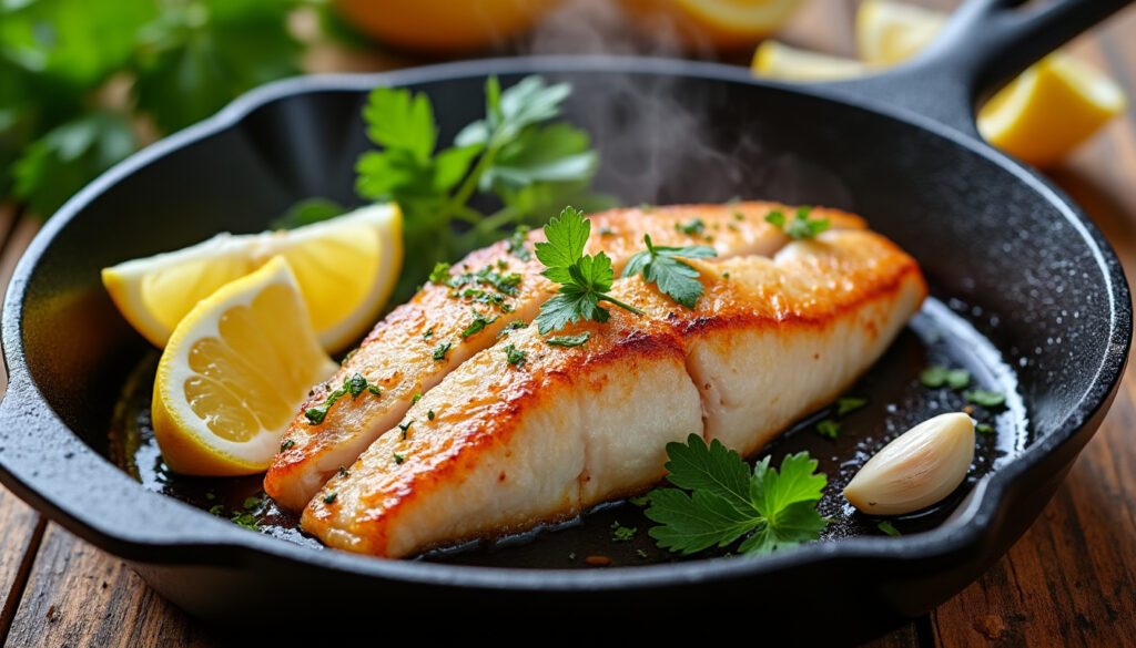 découvrez une recette facile et rapide pour cuisiner la saumonette à la poêle, parfaite pour un repas savoureux et léger en toute simplicité.