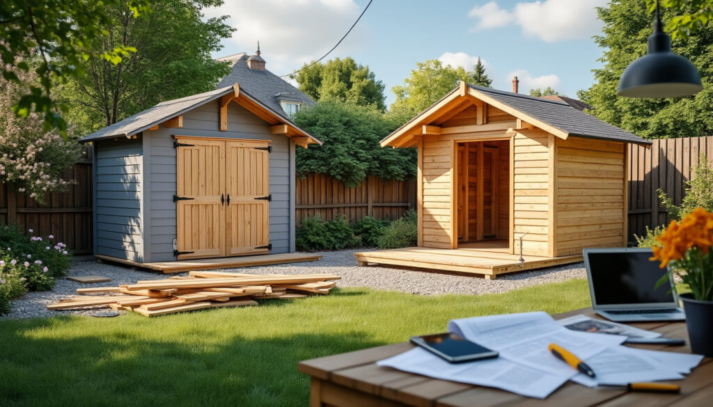 découvrez les démarches administratives et les règles à respecter pour le remplacement d'un abri de jardin existant, afin de réaliser vos travaux en toute conformité.