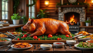 découvrez nos offres de cochon grillé à domicile, des formules adaptées à tous vos événements à des prix compétitifs. profitez d'un service convivial et gourmand pour vos fêtes et réunions.