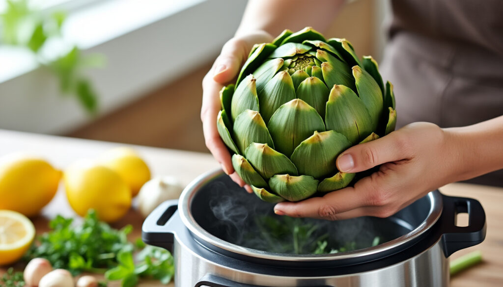 découvrez comment cuire parfaitement vos artichauts à l'autocuiseur avec nos conseils pratiques et le temps de cuisson idéal pour réussir à coup sûr.