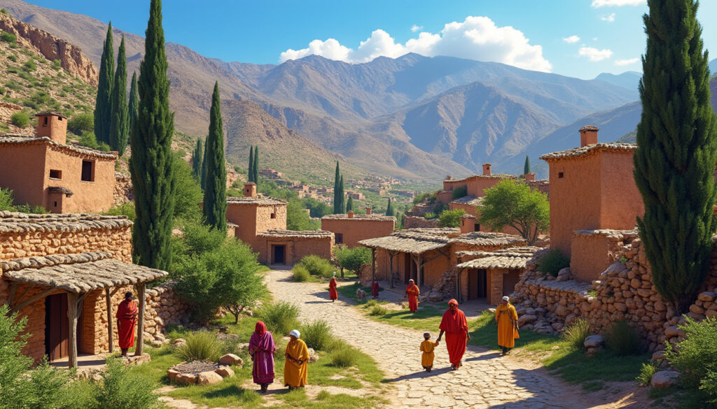 découvrez tmourghout, un village berbère authentique niché au cœur du moyen atlas, et profitez de ses magnifiques randonnées à travers des paysages époustouflants.